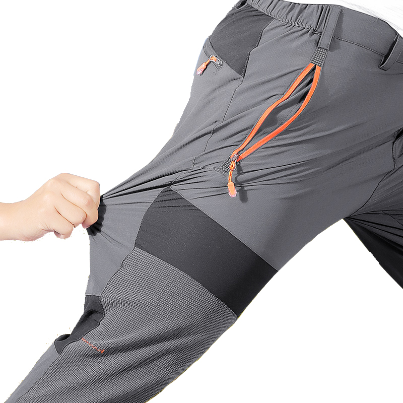 Fishing Pants Waterproof - メンズ登山用アウトドアパンツ、四方向ストレッチ、速乾性、軽量薄型、夏用、伸縮性、通気性、速乾性