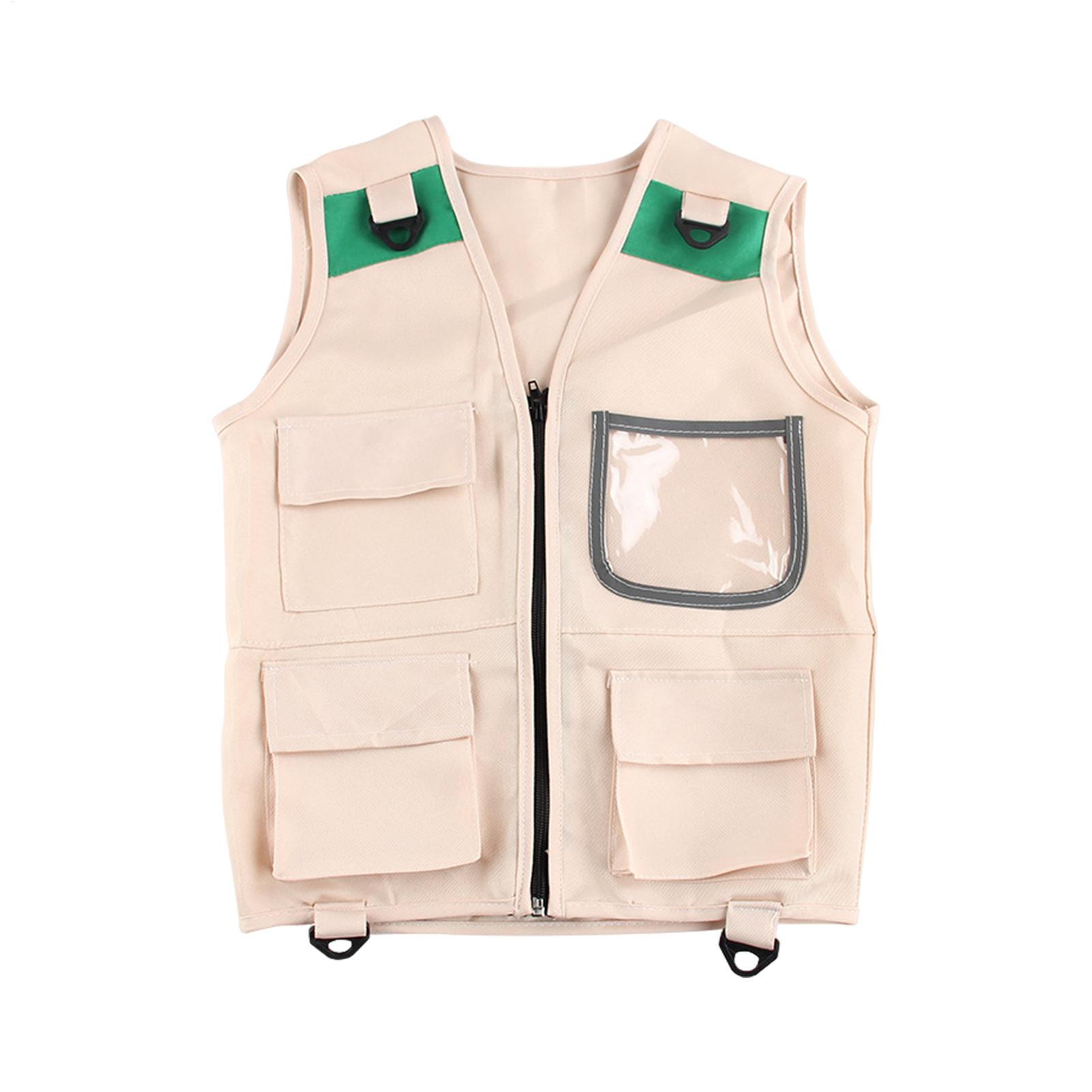 サファリコスチューム キッズ 古生物学者 カーゴベスト 考古 - Fishing Vest のレビューと価格