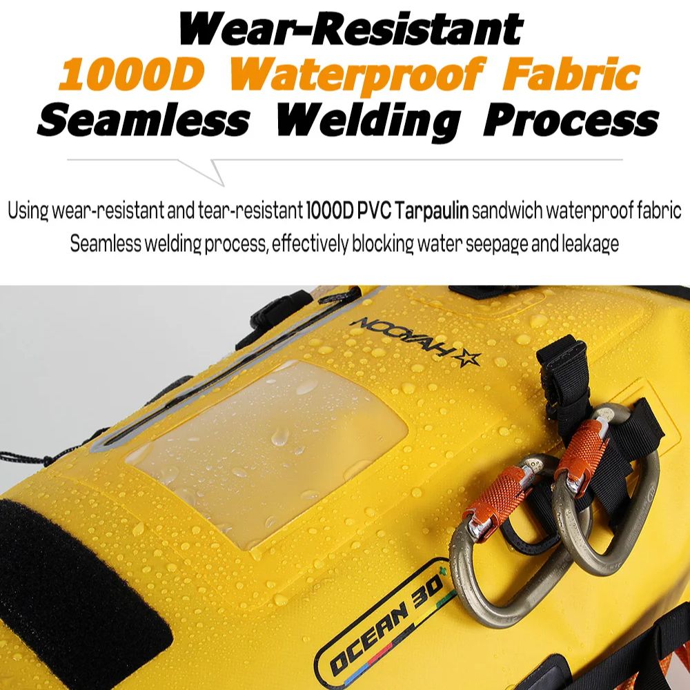 NOOYAH ドライバッグ防水バックパック IPX8 ロール - Fishing Bag Waterproof のレビューと価格