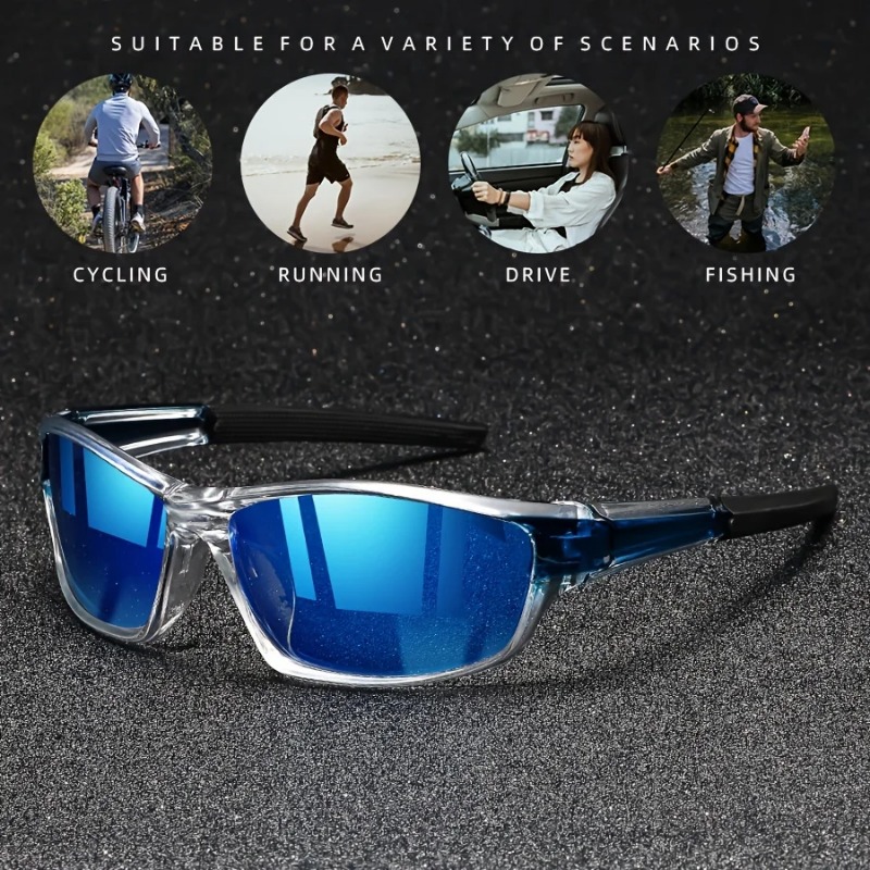 1/2個入り メンズスポーツサングラス 軽量 ナイトビジョン - Fishing Sunglasses Polarized のレビューと価格