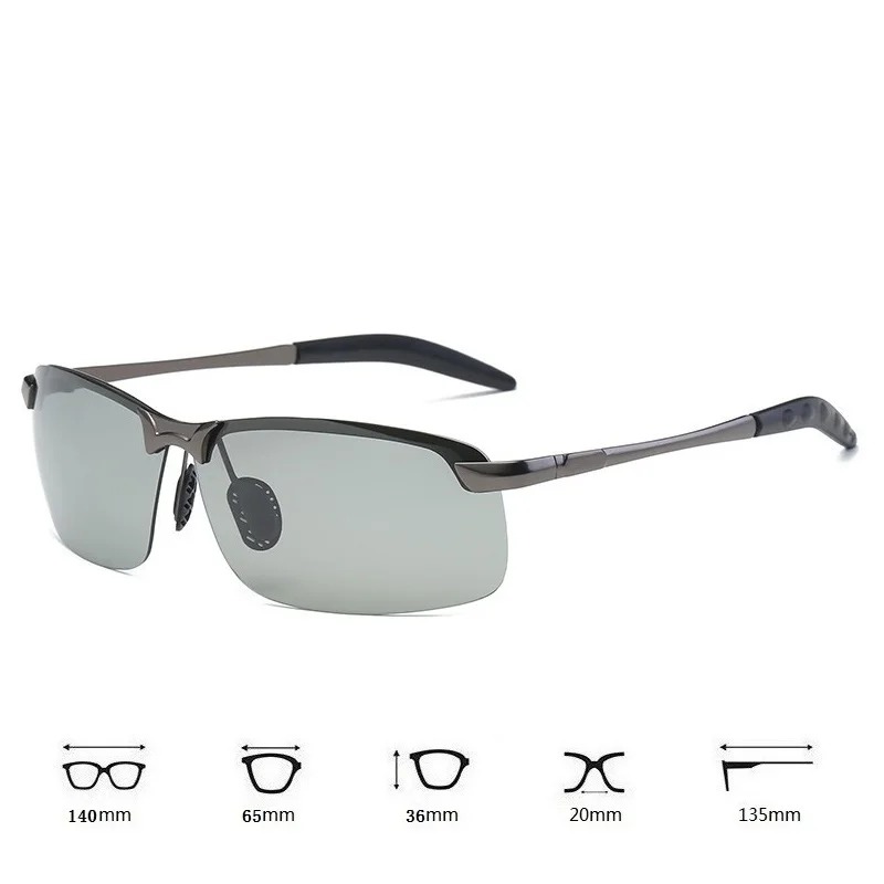 メンズ調光偏光サングラス メンズ ドライビング フィッシング - Fishing Sunglasses Polarized のレビューと価格