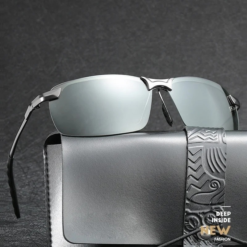 メンズ調光偏光サングラス メンズ ドライビング フィッシング - Fishing Sunglasses Polarized のレビューと価格