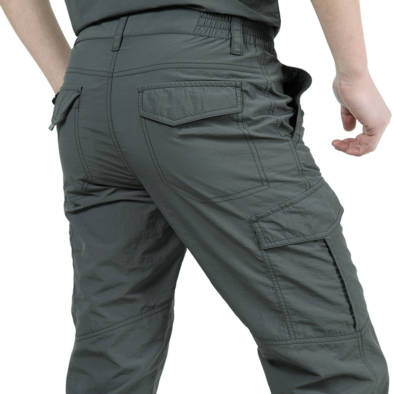 戦術的なカーゴパンツ男性屋外防水 SWAT 戦闘軍事迷彩ズボ - Fishing Pants Waterproof のレビューと価格